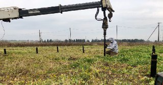 Установка винтовых свай Гулькевичи цена от 3089 руб.
