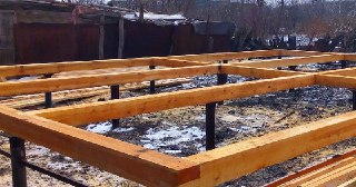 Пол на винтовых сваях Гулькевичи цена от 15445 руб.